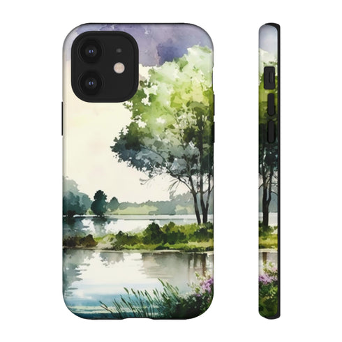 Summer Day by the Lake - Impact Resistant Phone Case